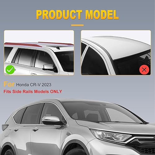 Miniatura 10 de OCPTY Barras transversales para portaequipajes para Hyundai Kona 2018 2019 2020 2021 2022 portaequipajes portaequipajes en la azotea bolsa de