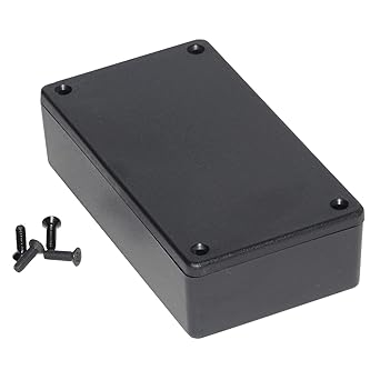 Hammond 1591XXBBK Enclosure, Multipurpose, Plastic, Black (1 Piece)