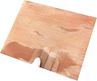 Sponsored Ad - Pure Copper Mesh 200 Dense Filter Breathable Fabric Sheets-Soft and Can be Stitched
