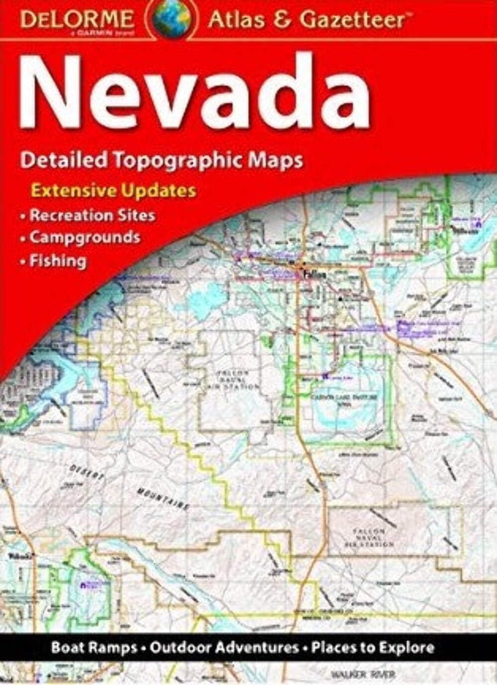 Delorme Atlas & Gazetteer: Nevada