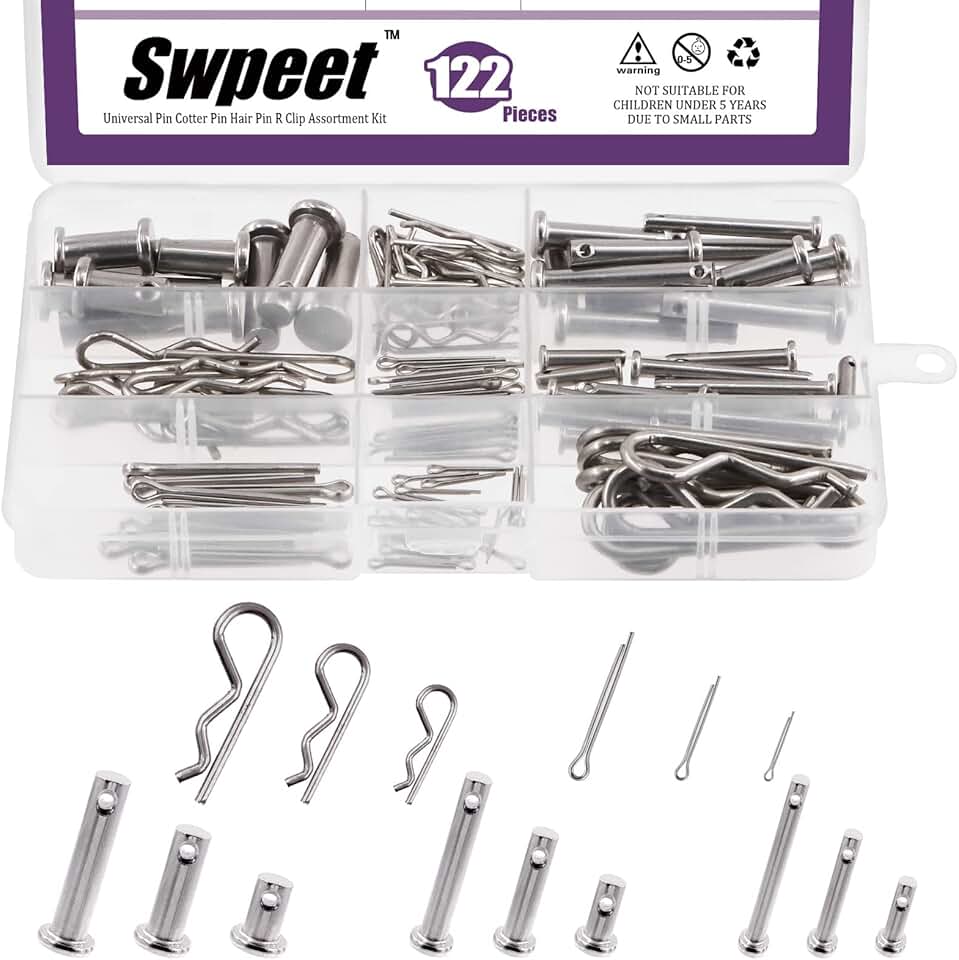 Stainless Steel Clevis Pin Fastener Set