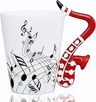 Vista 10 de Taza de guitarra, taza de café de guitarra, regalo para guitarristas músicos, taza de guitarra de 13.5 onzas, regalos para amantes de la música