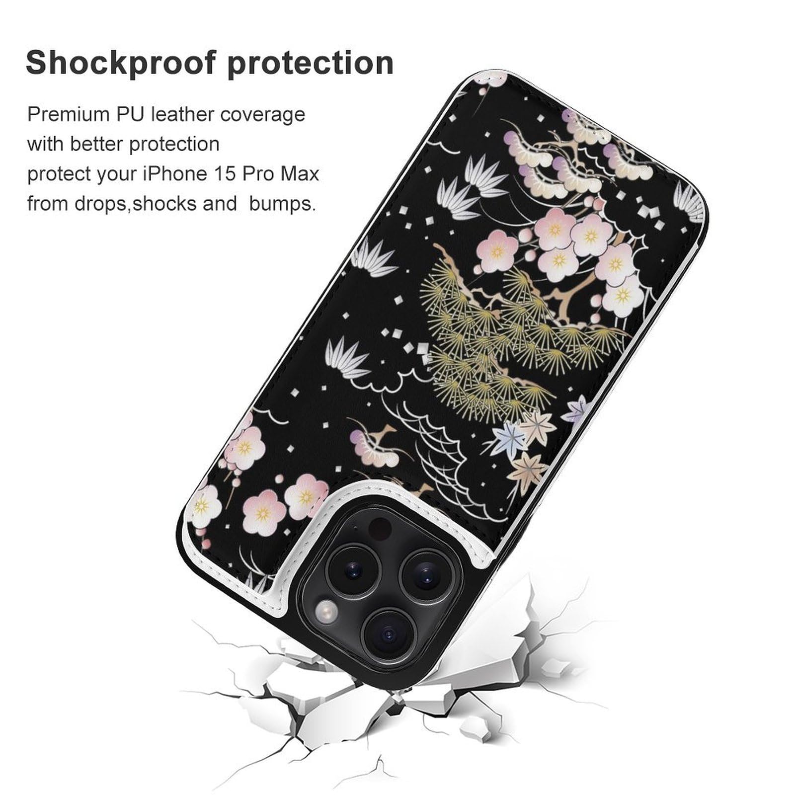 月様用☆iPhone15☆スマホケース ZENIX DESIGN TECH iPhone15 ケース 手帳型 iPhone15plus ケース