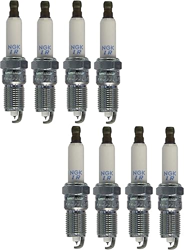 NGK - Juego de 8 bujías de alambre fino de iridio láser para Buick Chevrolet GMC Saab