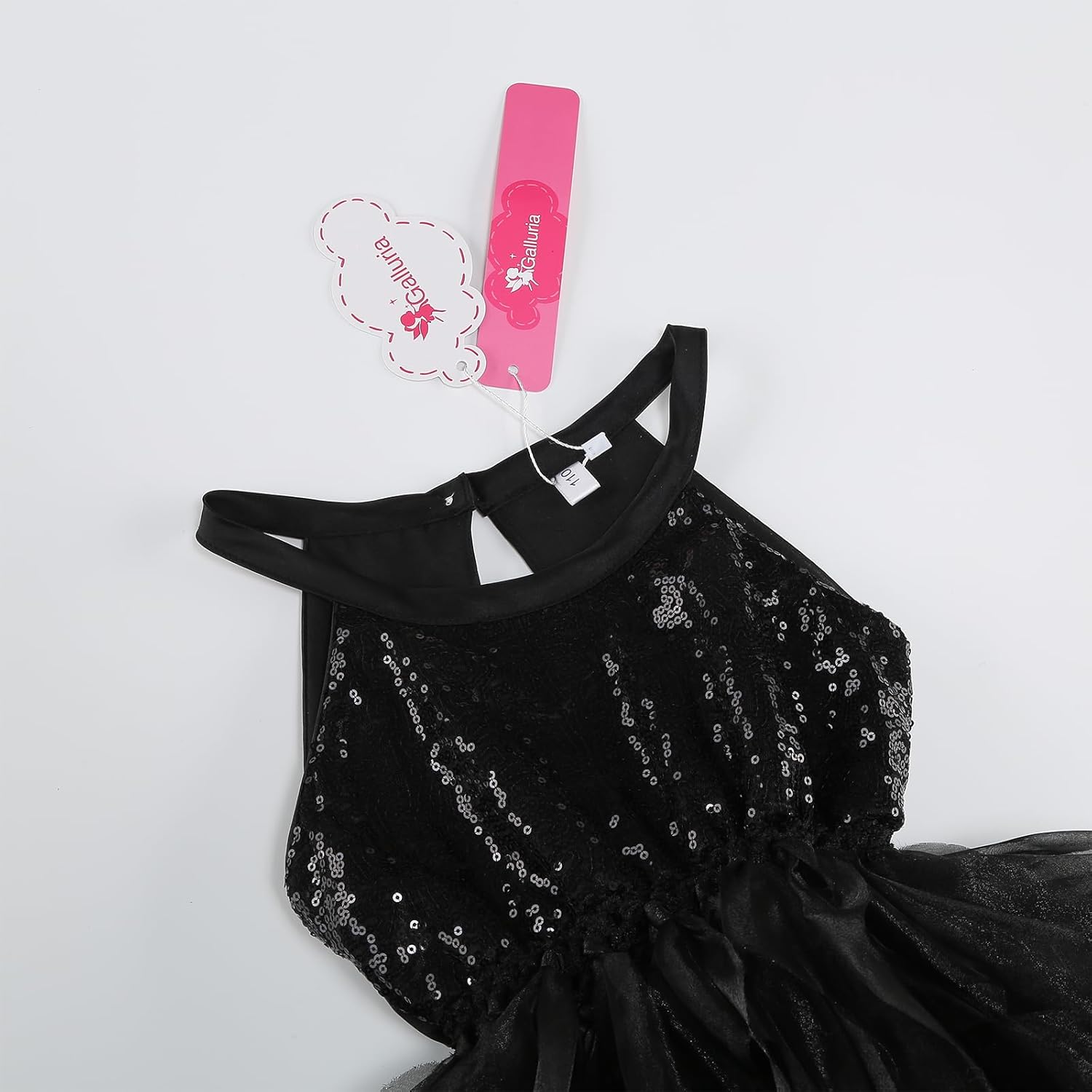 Tutu Dress for Girls Birthday Dress Princess Sparkly Sequin Tulle Toddler Fairy for Fancy Party Outfit - Image 3