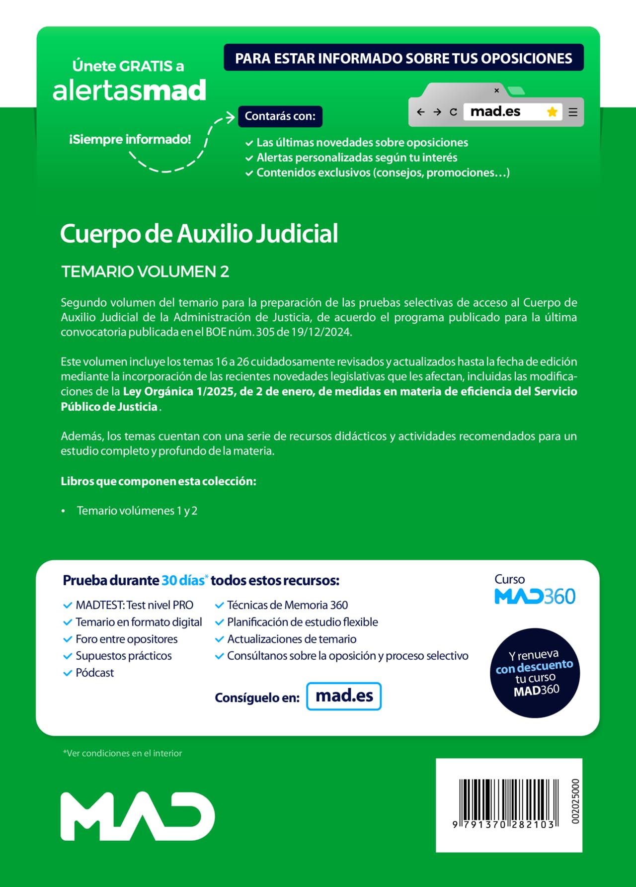 CUERPO DE AUXILIO JUDICIAL