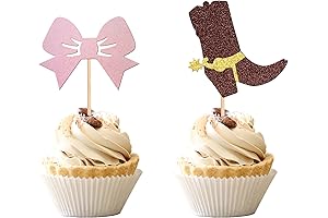 24-Count Gender-Reveal Cupcake Toppers