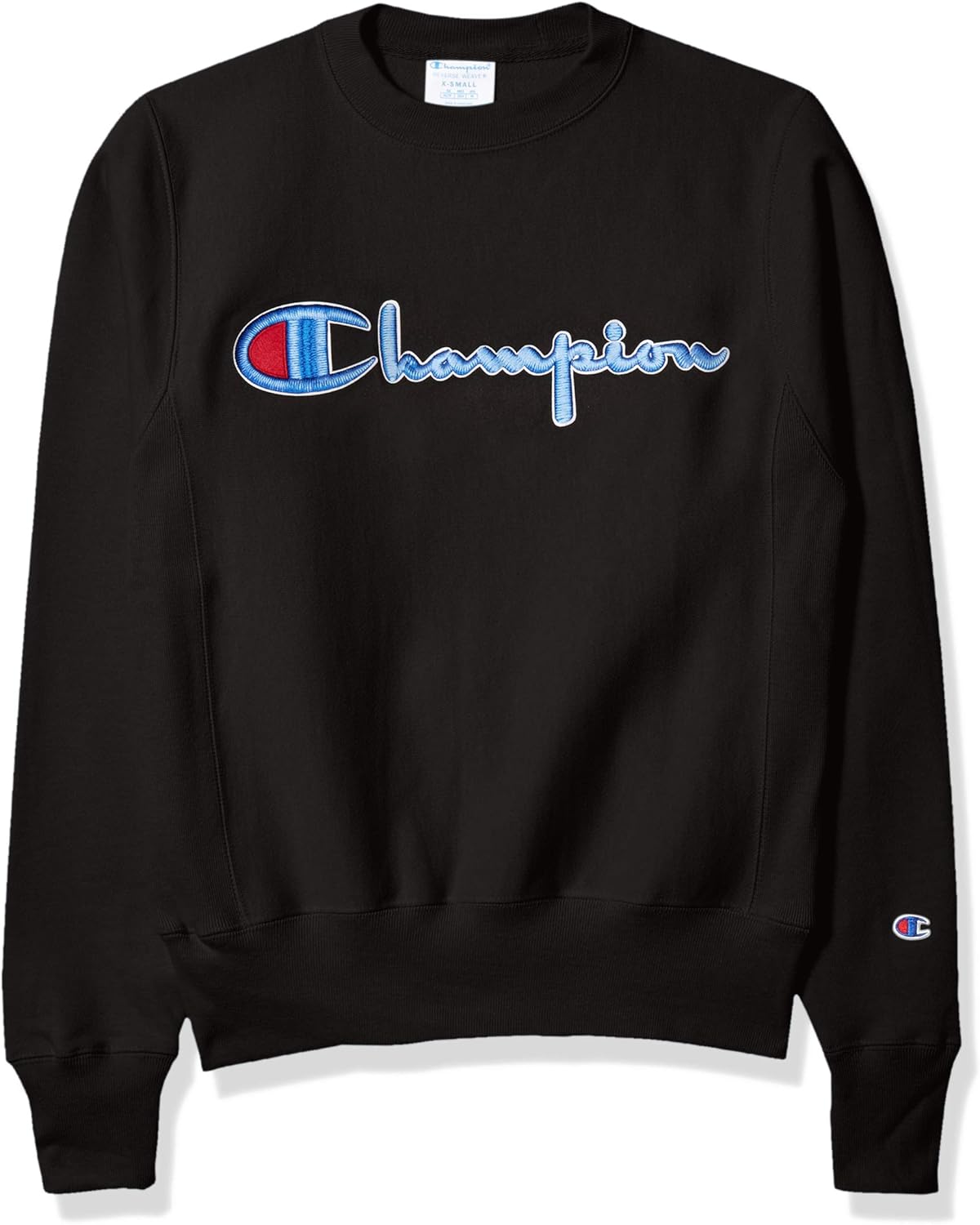 Champion Men'S Reverse Weave Crew, 3D Script Kuwait Ubuy