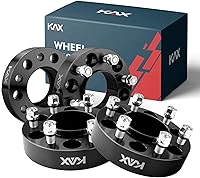 Vista 237 de KAX Espaciadores de rueda de 4 x 4 de 1 pulgada para Trail Boss 330, espaciadores de 4 lengüetas con orificio de cubo de 2.323 in de 1/2 pulgada x