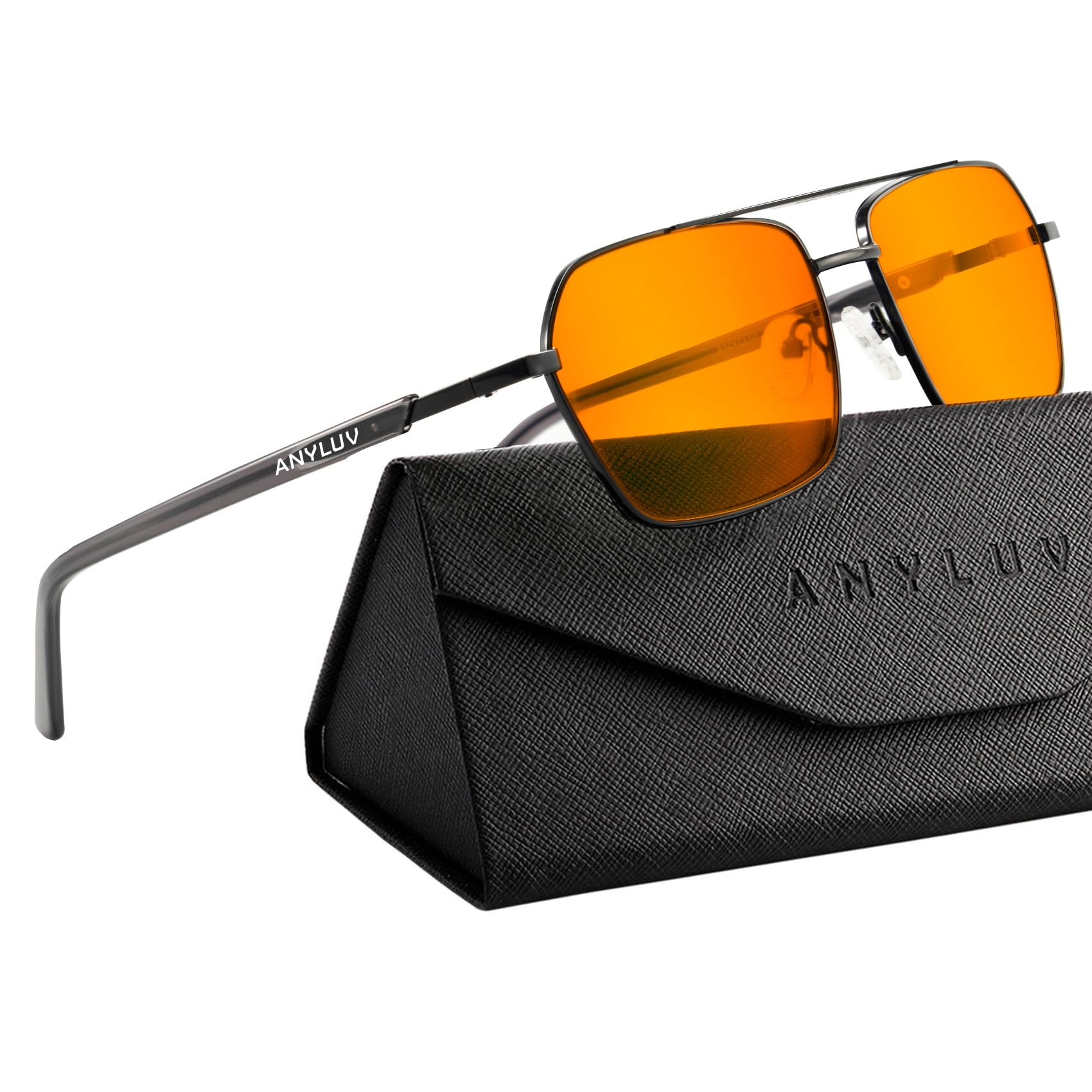 ANYLUV Blue Light Glasses Men/Women, Blue Light Blocking Glasses, Computer Screen Blocker Eyes Protection Glasses