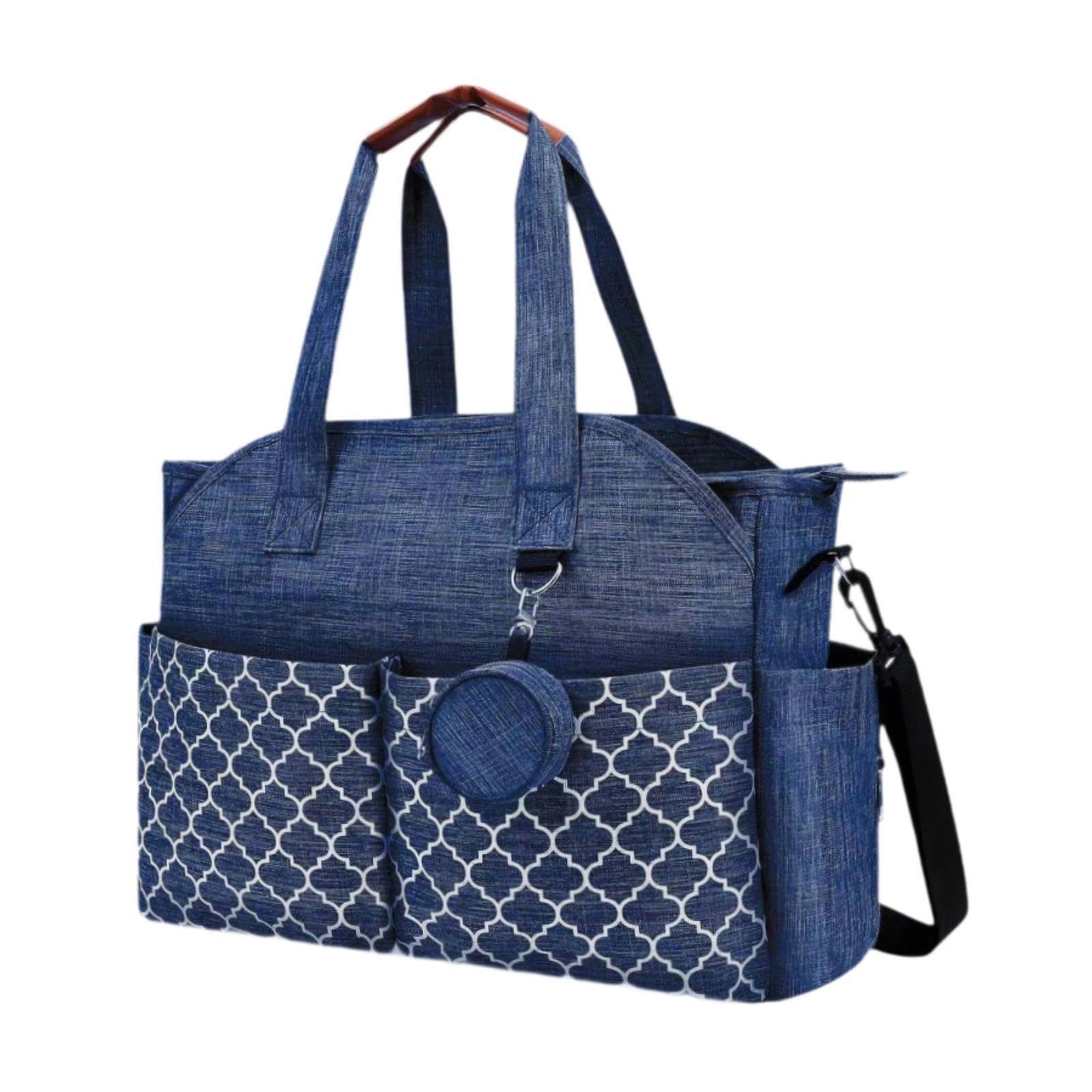 Bolsa de pañales sofisticada con Gran Capacidad para organizar pañales, Alimentos, Juguetes, Regalos para Baby Shower, Bolsillo para Toallas, Bolsa de para Viajes, Trabajo y Actividades al