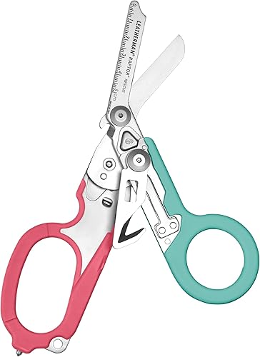 Miniatura 9 de LEATHERMAN, Raptor Rescue - Tijeras 6 en 1 para emergencia/trauma de alta resistencia con rompedor de vidrio de carburo y cortador de correa