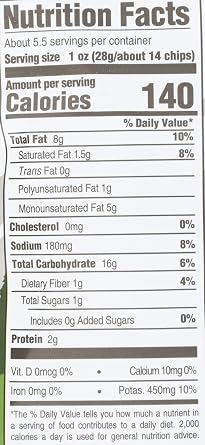 Boulder Canyon Avocado Oil Canyon Cut Kettle Cooked Potato Chips, Sea Salt and Cracked Pepper, 5.25 Ounce (Pack of 12)