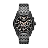 Men's Chronograph Black Ceramic Watch (Model: AR70015)