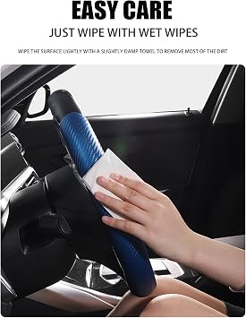 Car Steering Wheel Covers for Suzuki Vitara (LY) 4.Gen 2015 2016 2017 2018 2019 2020 2021 2022, Anti-Slip Wear-Resistant Steering Wheel Protector Car Interior Accessories,Red