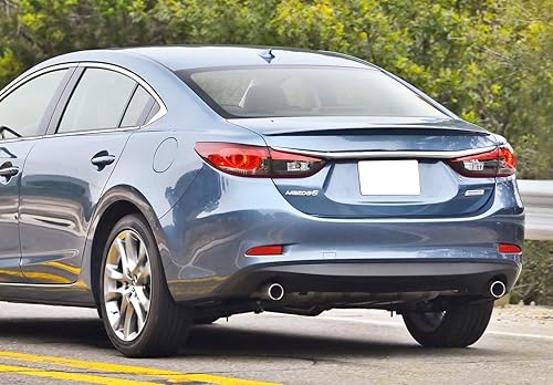 Miniatura 3 de iJDMTOY Lentes reflectantes de parachoques trasero de lente roja o marcadores laterales traseros compatibles con Mazda 3 5 6 OEM Spec LH RH Assembly