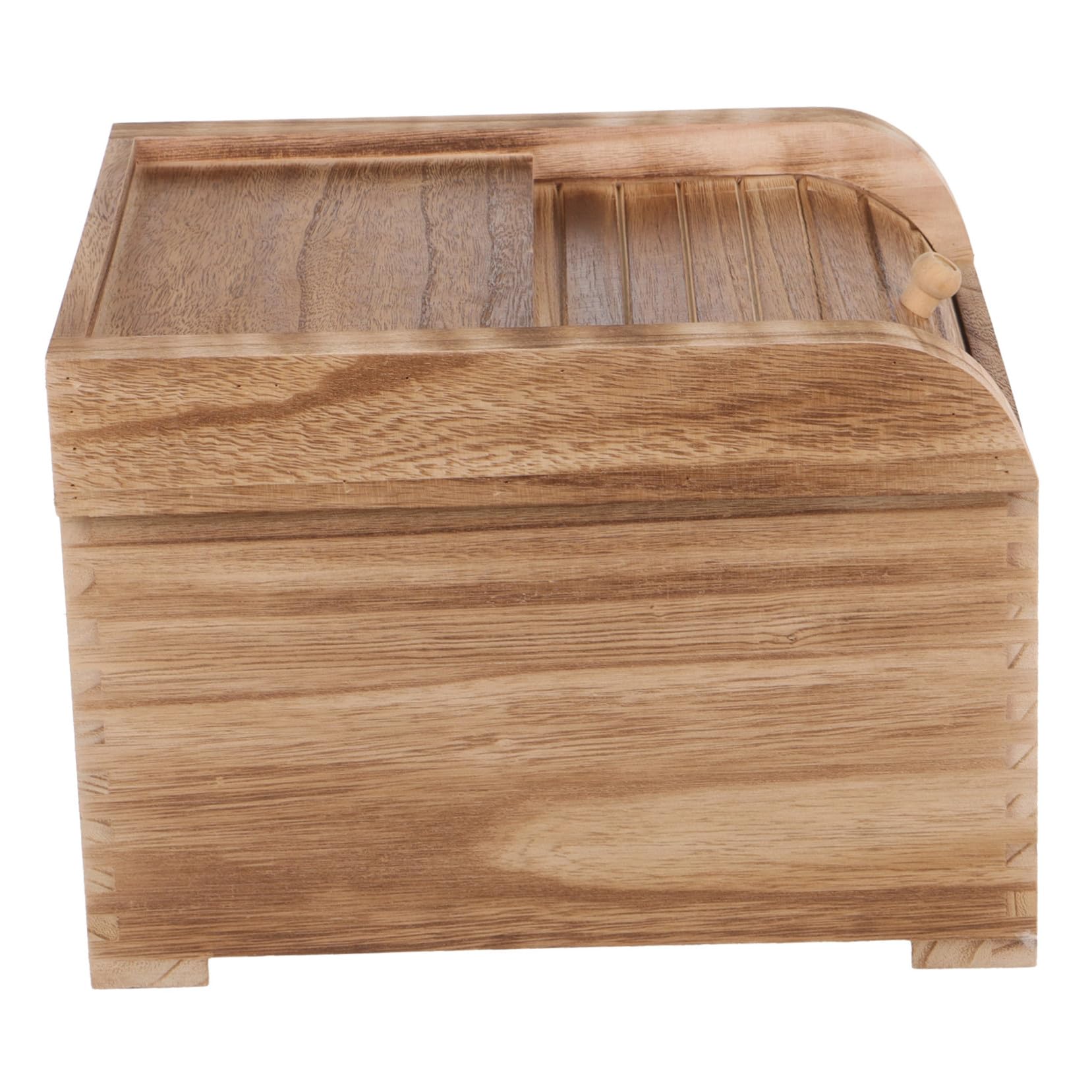 Zerodeko Boîte de Rangement pour Riz en Bois 5kg, Solide, la Cuisine