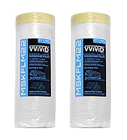 Vista 7 de VViViD Cinta autoadhesiva de grado químico y cortina de plástico resistente (1 paquete (60 x 108 pies)