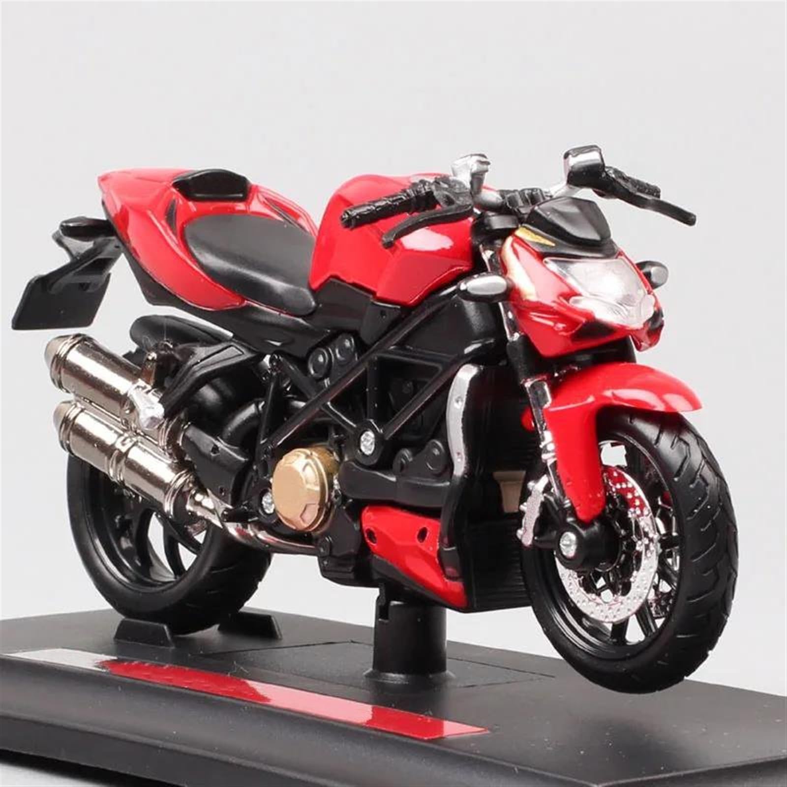 SEYXF Motorbike Toy Motorcycle Simulation Diecast Model Collection Birthday Present 1/18 for Ducati Streetfighter S