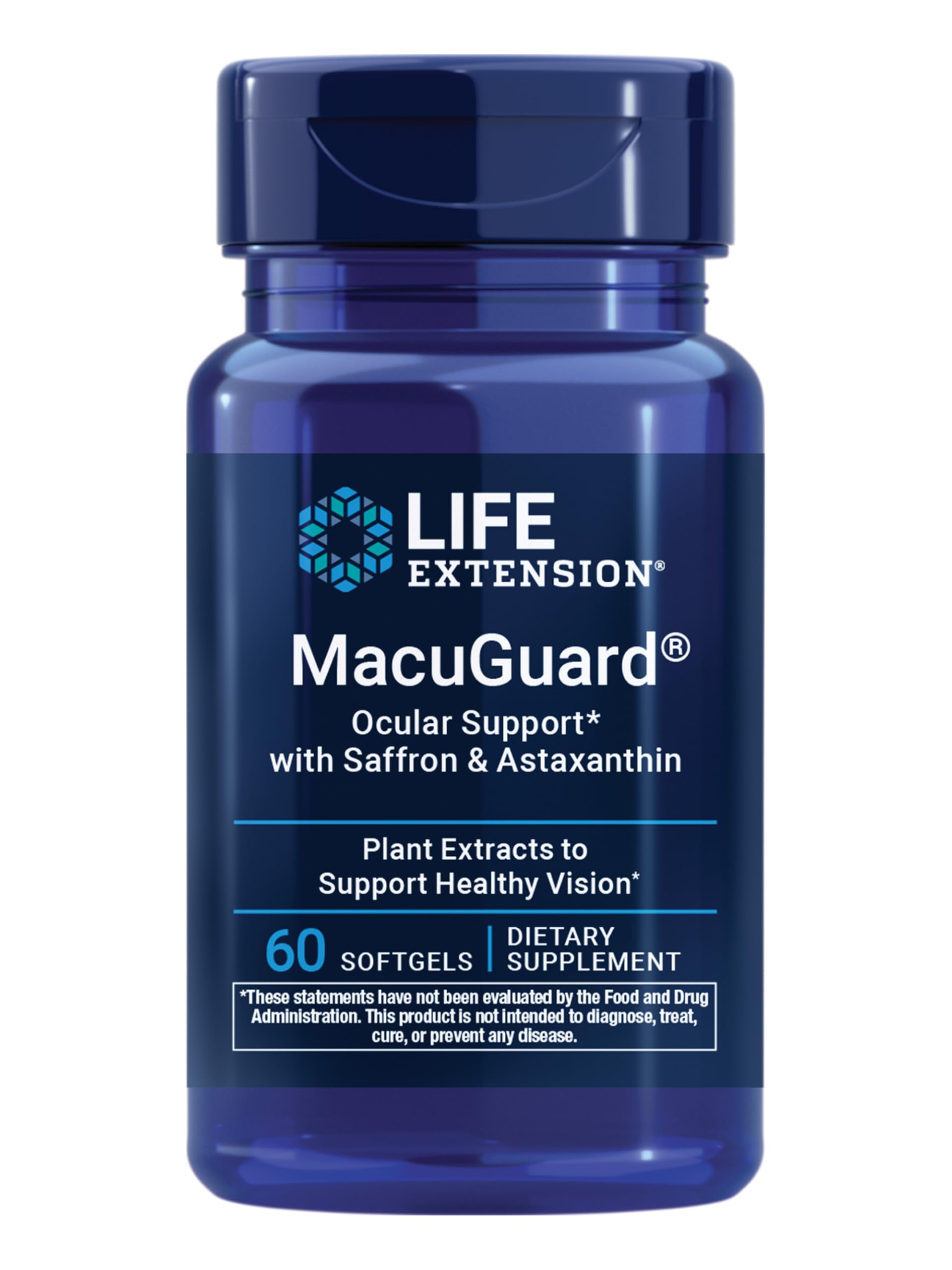 Life Extension Macuguard Ocular Support Plus Astaxanthin with C3G Softgels, 60 Count-image-36