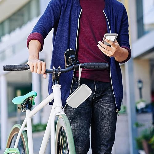 Miniatura 7 de Funda compatible con Apple MagSafe Charger Battery Pack, soporte para cargador magnético Mag Safe para iPhone 12, almacenamiento con correa y