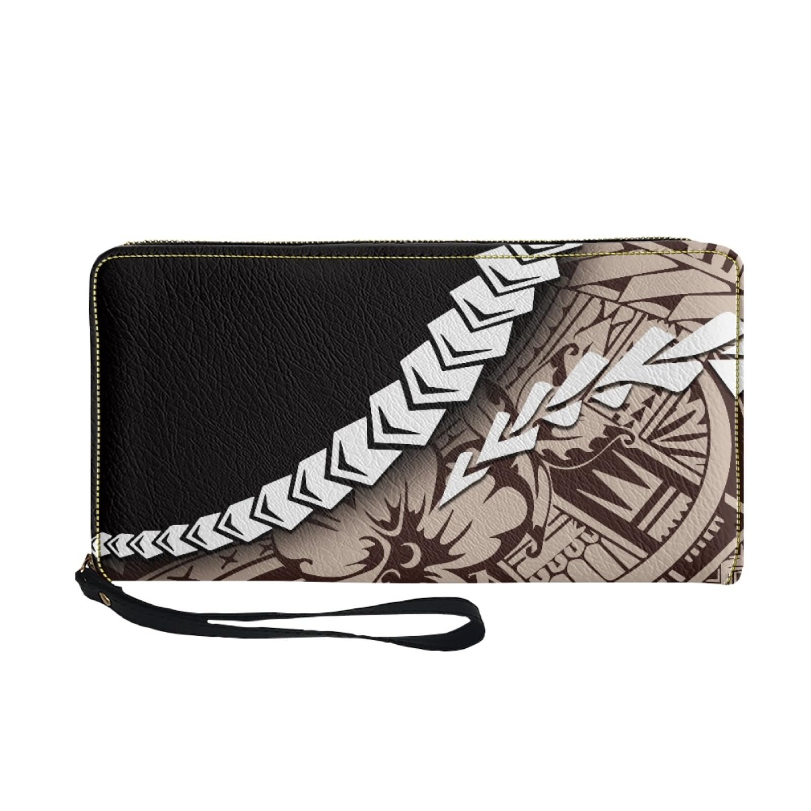 Tarjetero Mujer Retro Marrón Negro Piel Billetera Bolso Mujer Monedero Carteira Multiple Slots Compartments Cartera Bolsa Pequeña Wallet with Zipper Carteras Grande Cartera 11x20cm/2 Pieza