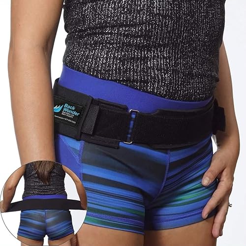 Backwonder Cinturón de apoyo para la espalda, soporte para nervio ciático para espalda Si, para mujeres y hombres, cinturón de soporte perfecto para