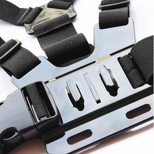 Miniatura 6 de Pecho ajustable para montar arnés la mayoría de cámaras de acción, tamaño de correa totalmente ajustable