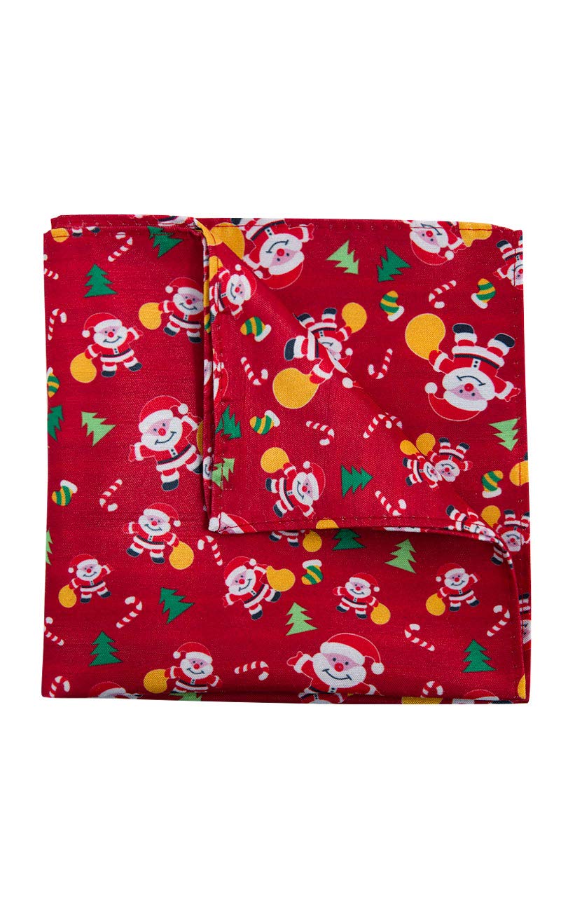 Dobell 'Happy Santa Claus' Christmas Handkerchief