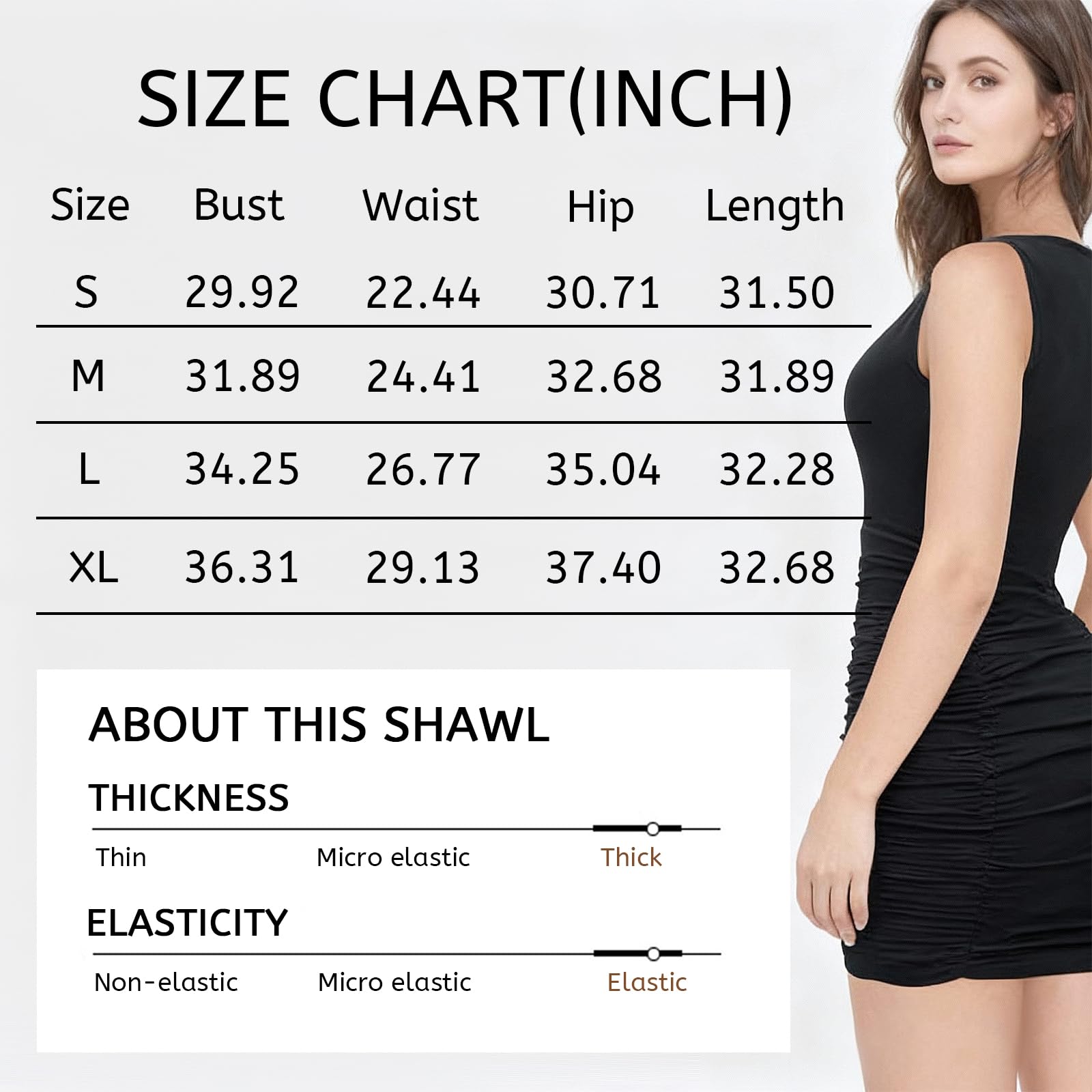 Robe Courte Femme Sexy sans Manches Mini Robe Moulante Col Rond avec Découpe Wrap Robes Chic et Élégante Plis Slim Fit Robes de Soirée d'Été Bodycon pour Cocktail Fête Clubbing Bal