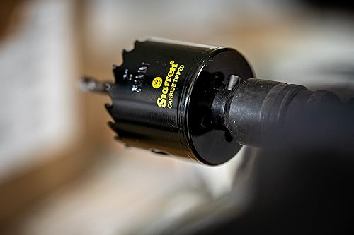 Miniatura 6 de Starrett CT512 con punta de carburo HOLESAW 5-12", negro