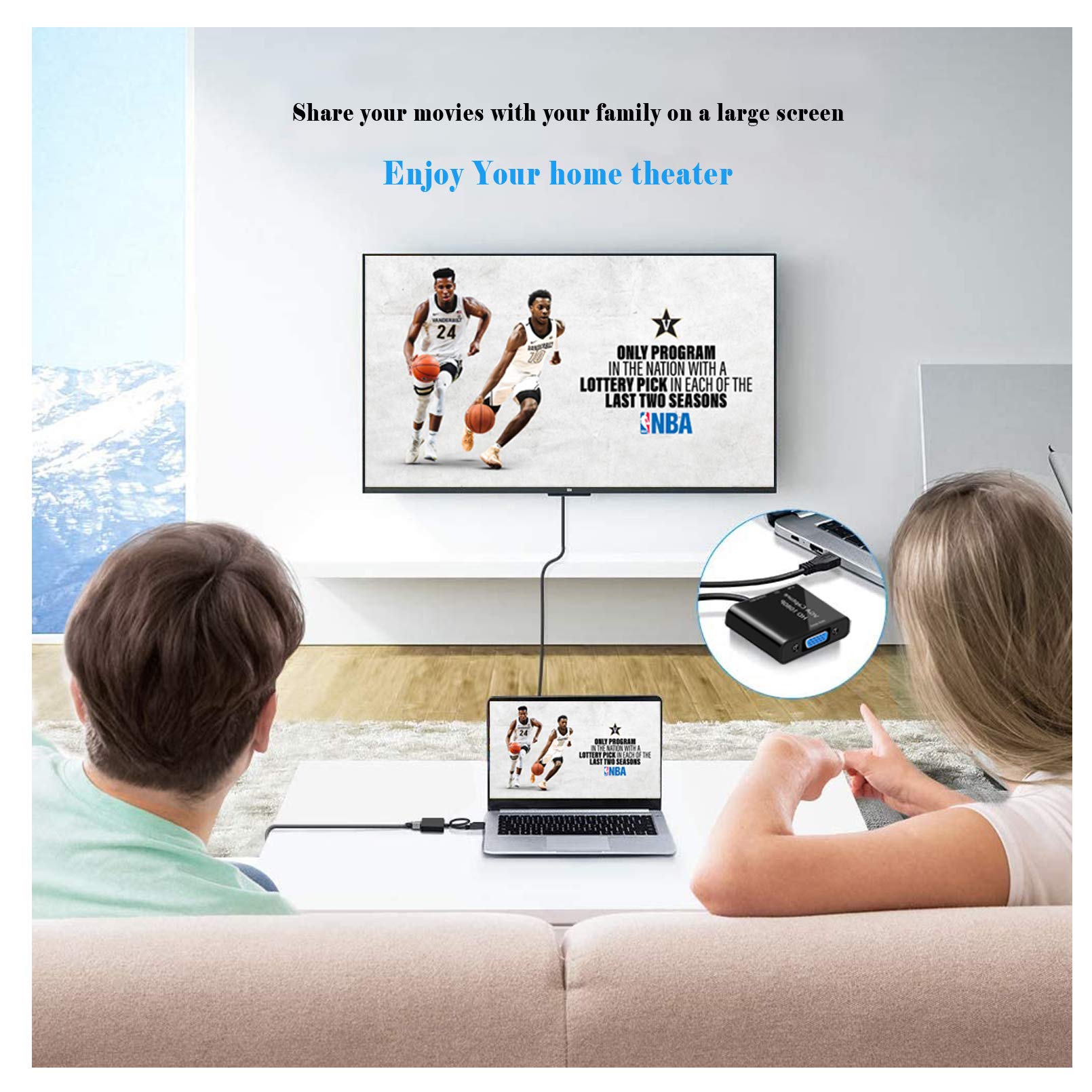 Tarjeta de captura de video, adaptador de captura VGA a USB con entrada de micrófono, adaptador de video HD 1080p, para transmisión en vivo, portátiles, monitores, videoconferencias y juegos
