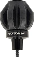 Vista 1 de Allen Company Titán Crossbow Bolt De-Cocking Head, roscas de flecha estándar AMO/ATA, silicona/acero, negro