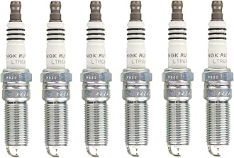 NGK Set of 6 Ruthenium HX High Spark Plugs For Ford Mazda Chevy GMC Lincoln V6
