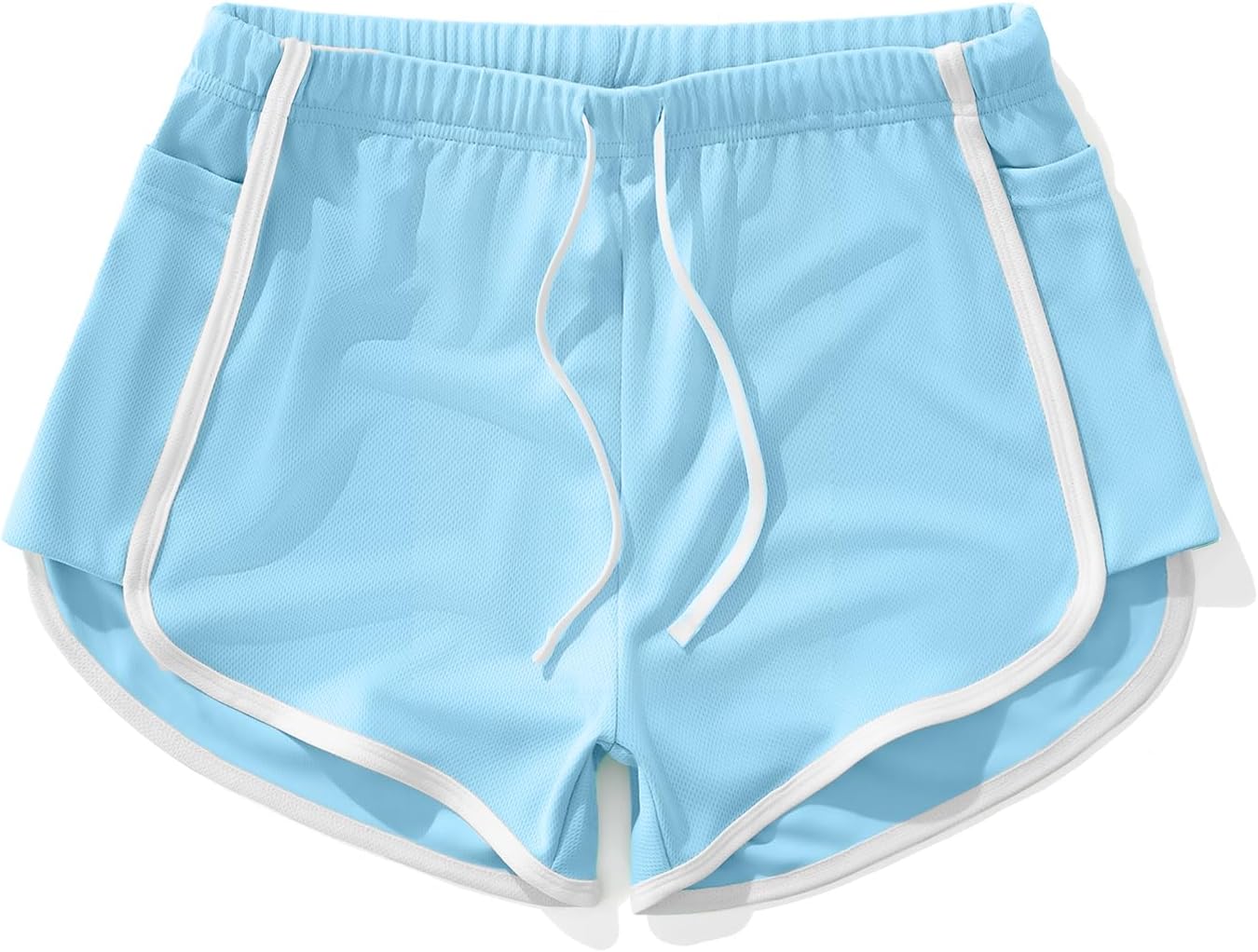 AIMPACT Mens Mesh Shorts 3 Inch Running Gym Athletic Workout Bodybuilding Booty Track Shorts Vintage Fitted Short