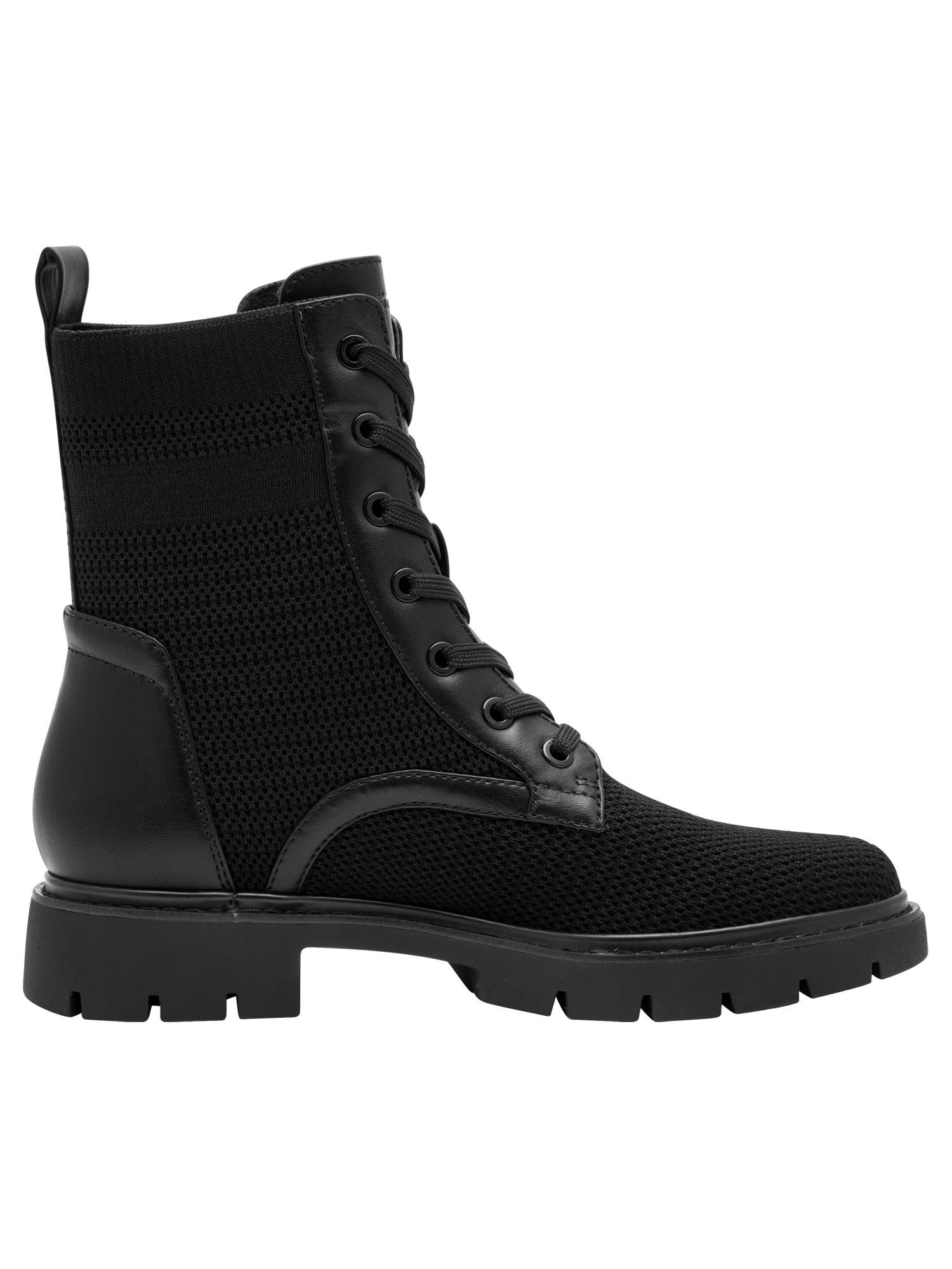 Tamaris Kobiety Tamaris Comfort Lace Boot Flat Warminsole+texBut do środka łydki