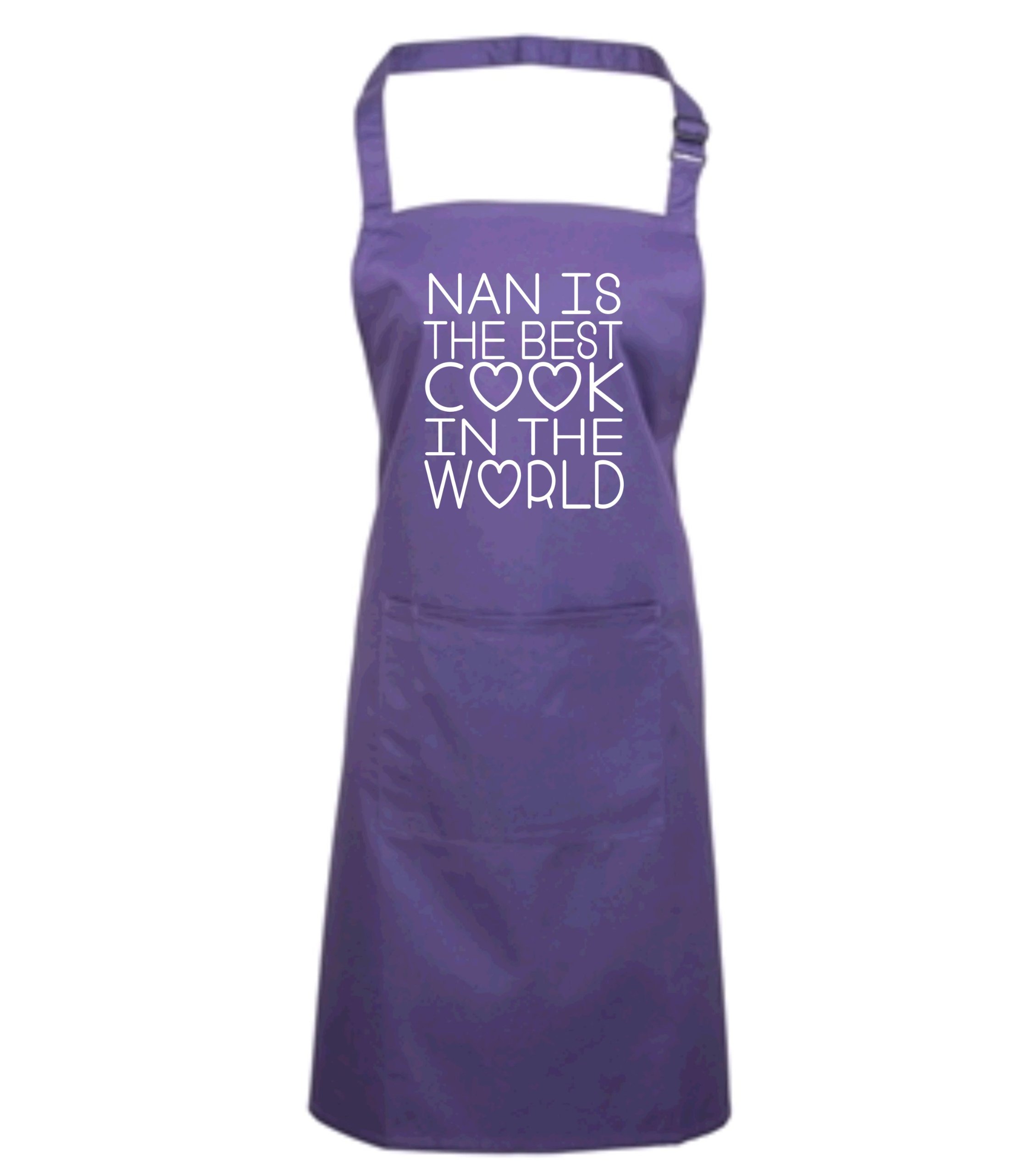 Edward Sinclair Purple Nan Is The Best Cook In The World' Apron