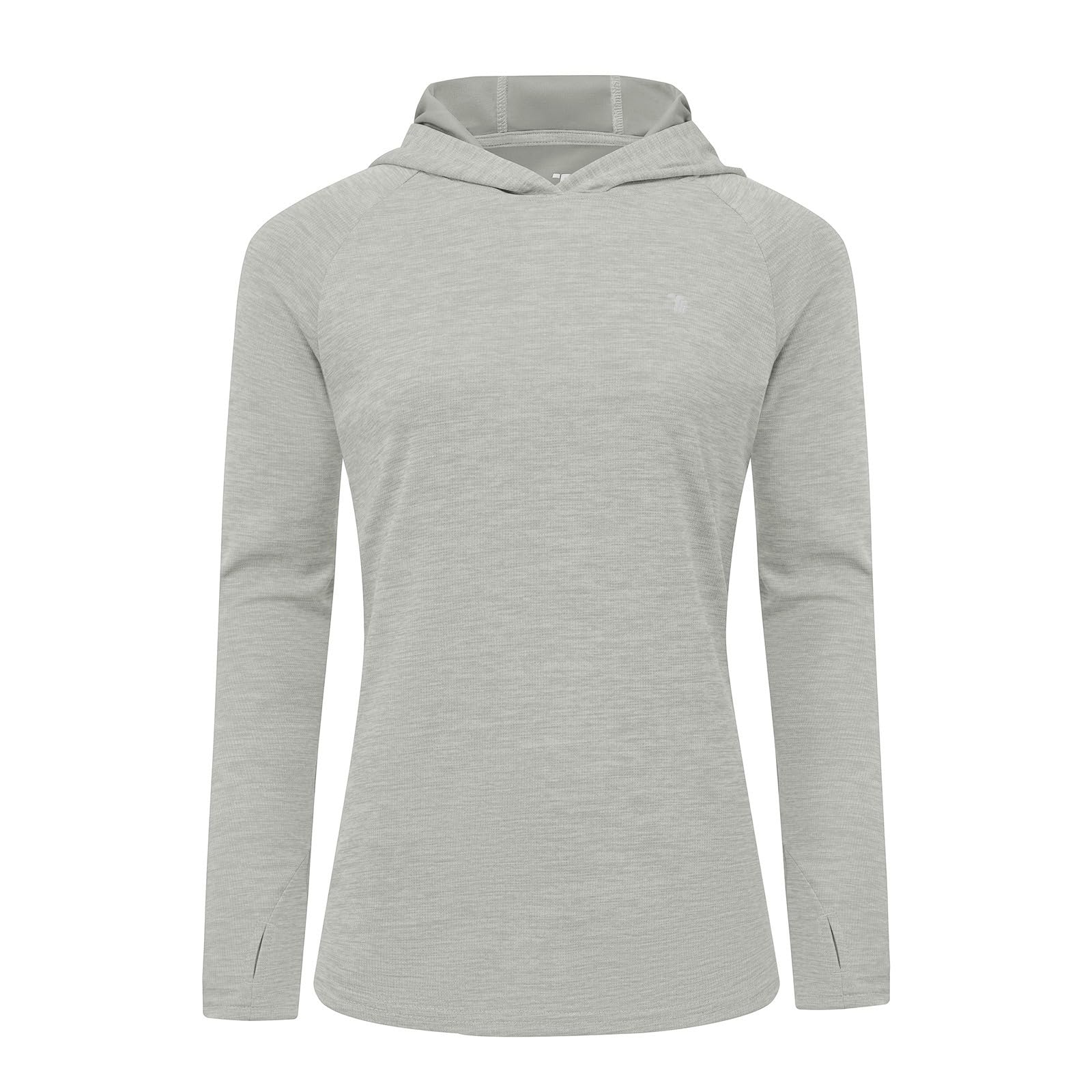 Rdruko Sportshirt Damen Langarm Laufshirt UV Shirt Sun Hoodie Sonnenschutz UPF 50+ Pullover mit Kapuze