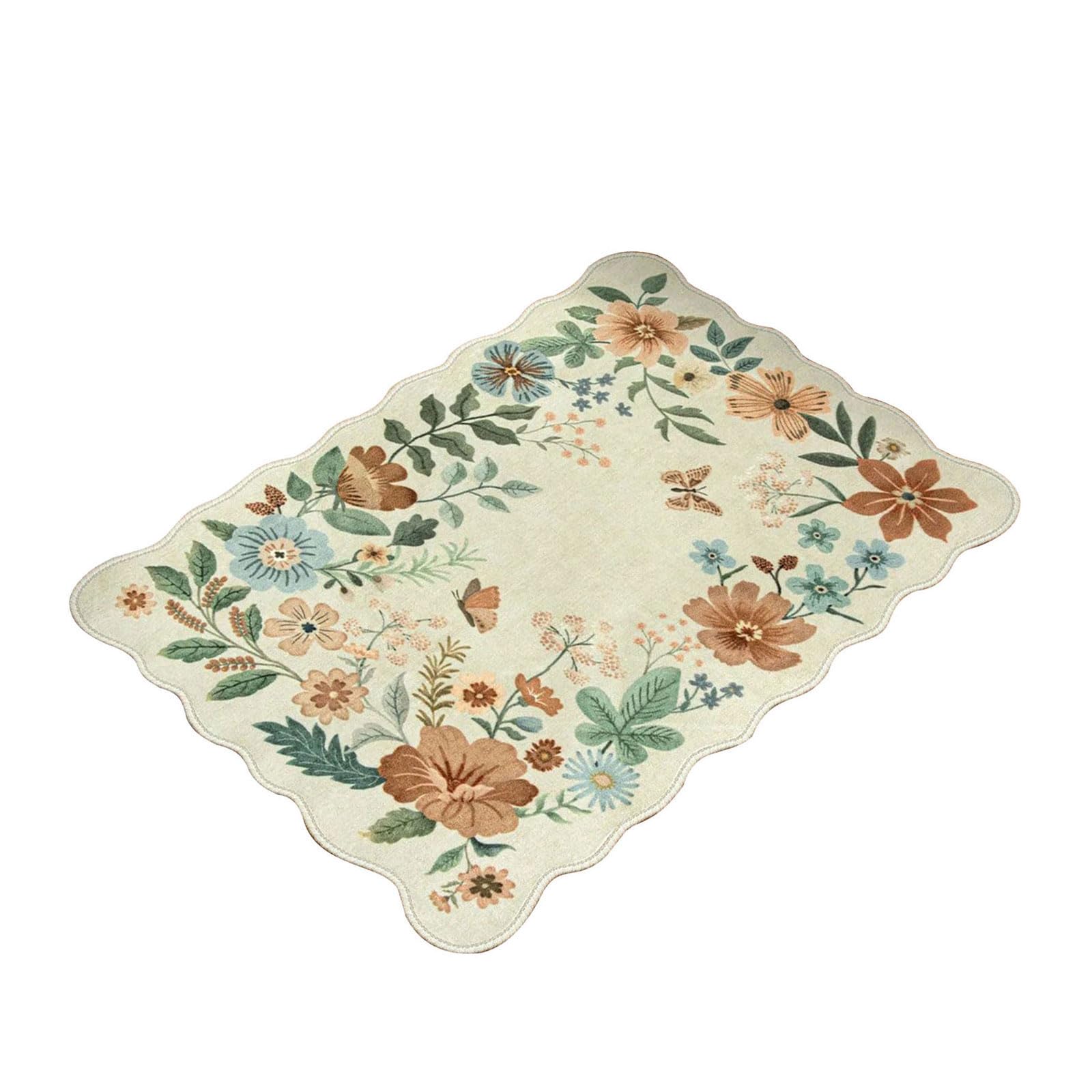 Buxuaaaa A Buxuaaa Rugs 60X90cm, Stain Resistant Nd Washable Floor Mats For Kitchen, Bathroom, Nd Bedroom Use Nonslip Bath Mats