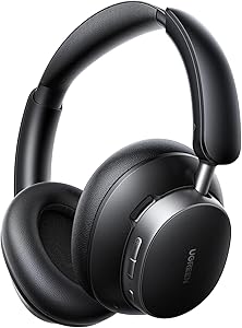 UGREEN Studio Pro Headphone Wireless Active Noise Cancelling Bluetooth 6.0 Over-ear Earphone with Hi-res LDAC,Hybrid ANC,5…