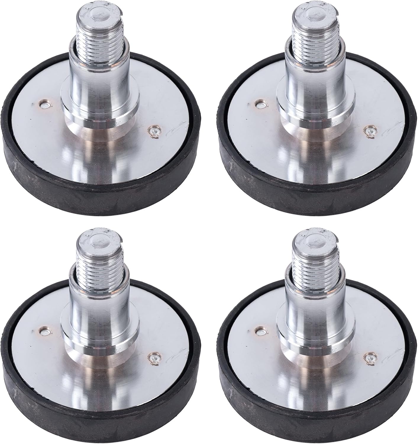 4PCS Shaft Diameter Car Lift Rubber Tray Heightening Feet Plus High Leg Pads, Screw Up Car Lift Pads Heightening Feet Tray (38mm)