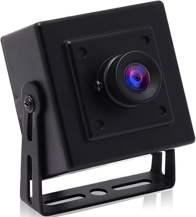 Svpro 5 Megapixel USB Camera HD 2592x1944 Mini Webcam con Custodia in Metallo, Aptina MI5100 CMOS USB Portatile 100 Gradi Nessuna Distorsione Lente UVC OTG Web Camera