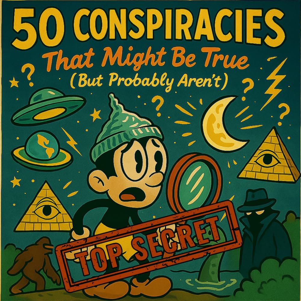 50 Conspiracies That Might Be True (But Probably Aren’t): A Funny and Fascinating Guide to the Strangest Conspiracy Theories on Earth (and Beyond)