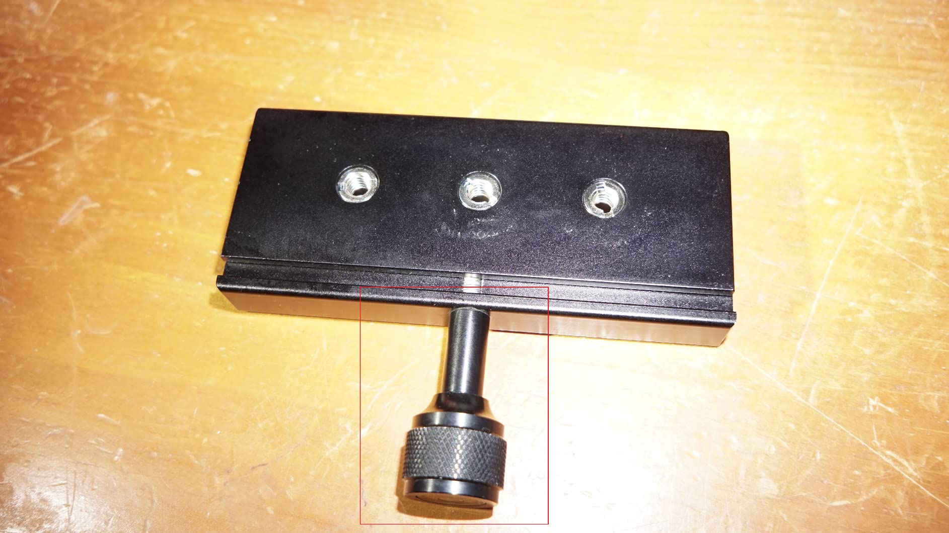 CNC Precision Thumbscrew stripped: nonfunctional clamp