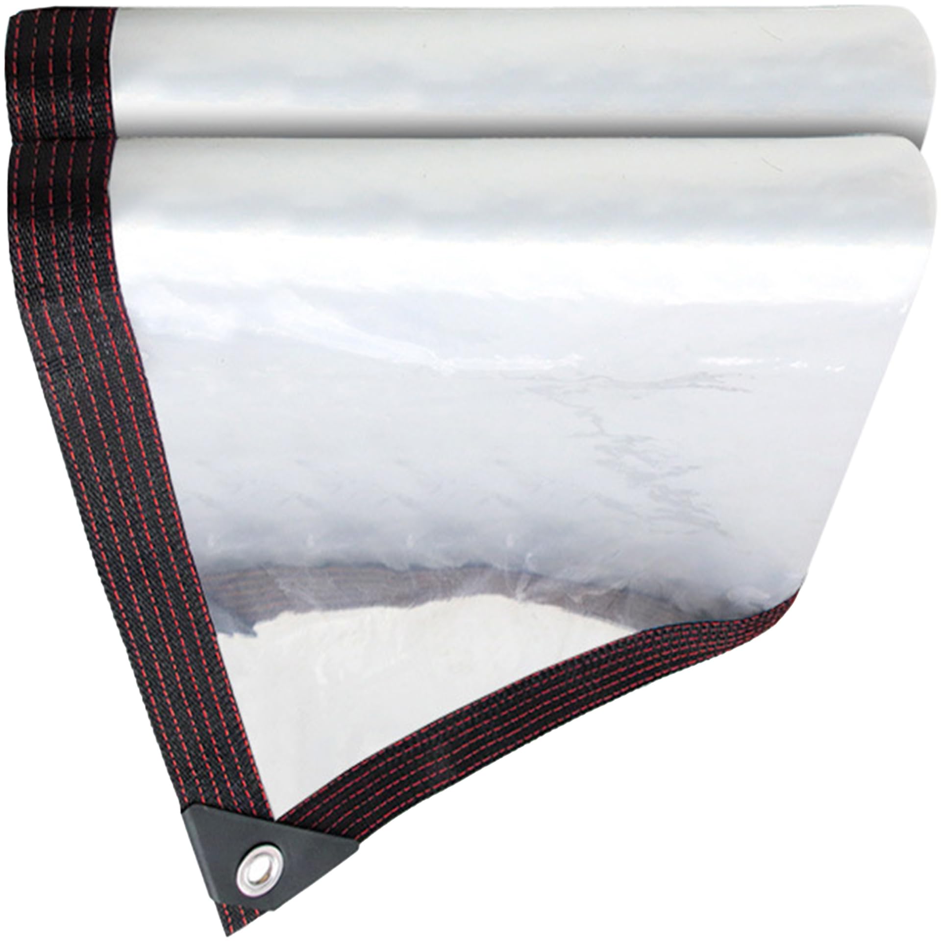 Lona de protección resistente al desgarro 150x520 cm impermeable con cuerda duradera B