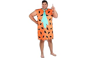 Jerry Leigh Plus Size Adult Fred Flintstone Costume