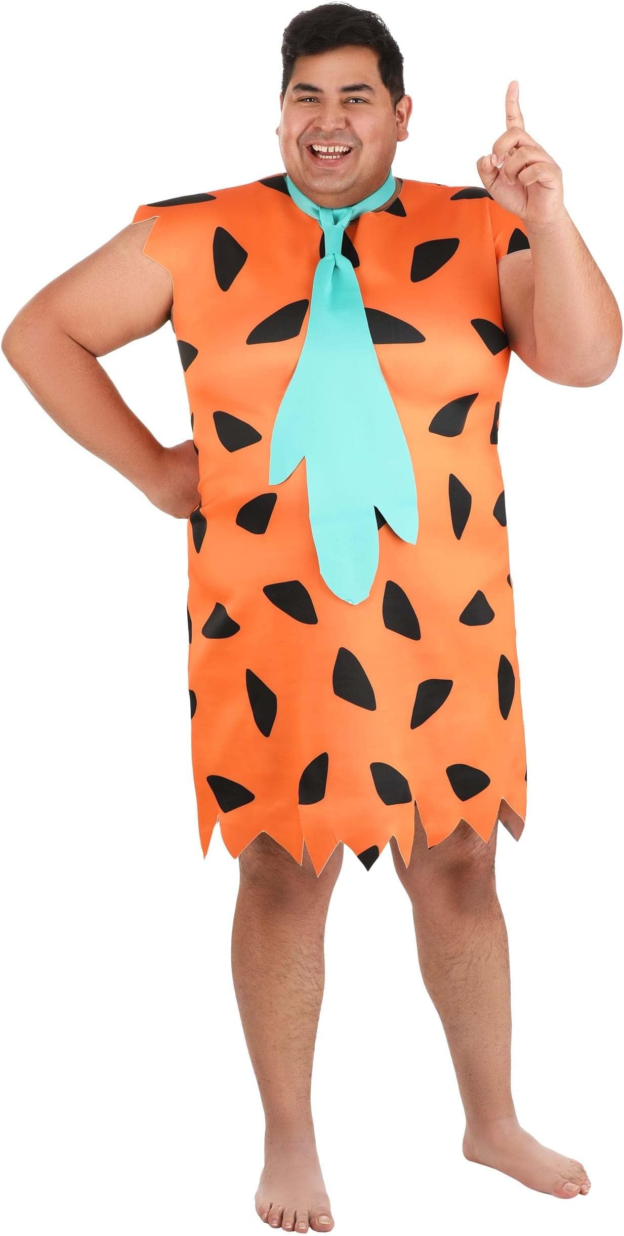 Jerry Leigh Flintstones Plus Size Adult Fred Flintstone Fancy Dress Costume