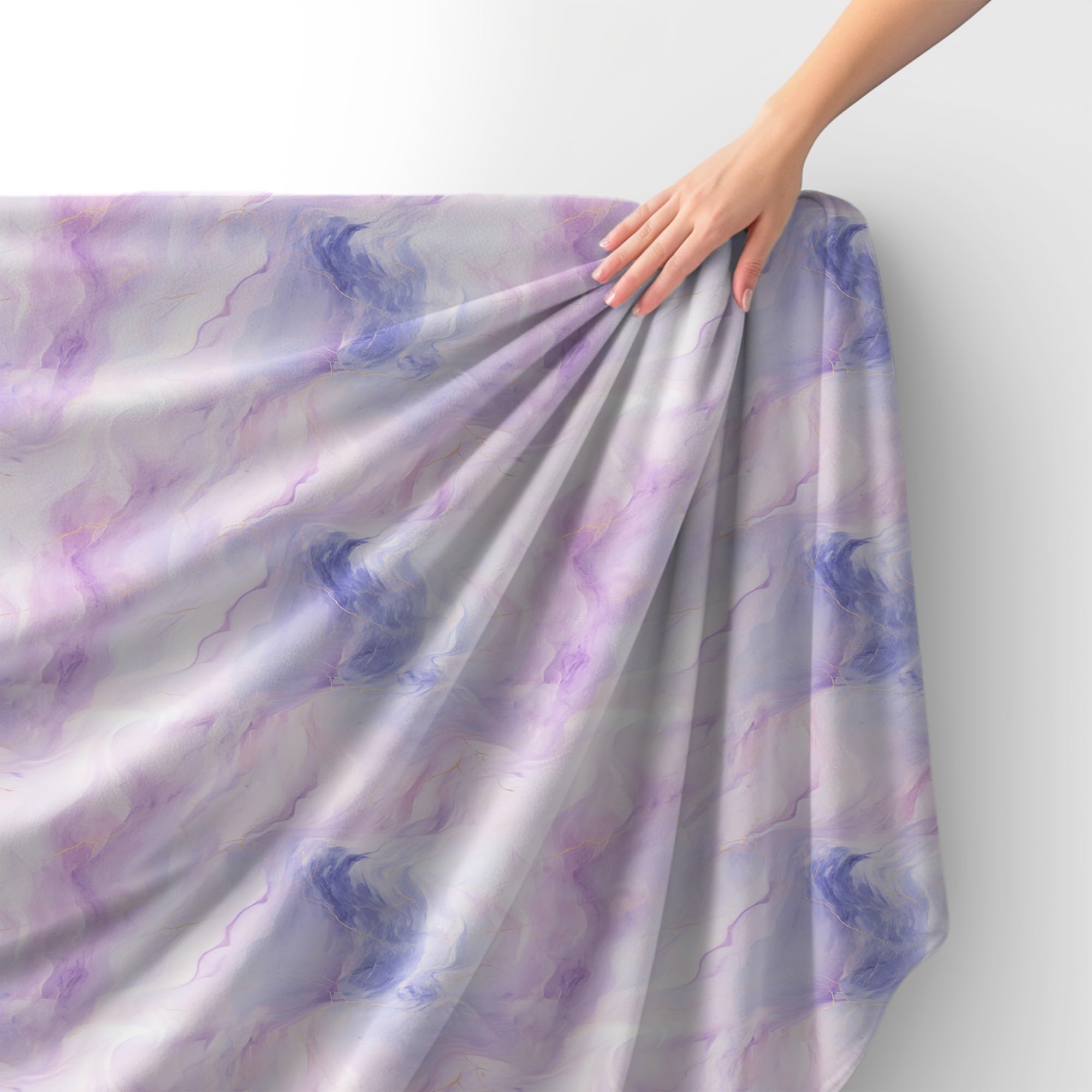 HEKO PANELS Tkanina velvet obiciowa drukowana, Marmur, 3 metry 140 x 300 cm