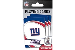 Show Your Pride with the Officially Licensed MasterPieces New York Giants Football Deck!