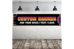 Customizable Fence Banner for Your Outdoor/Indoor Parties